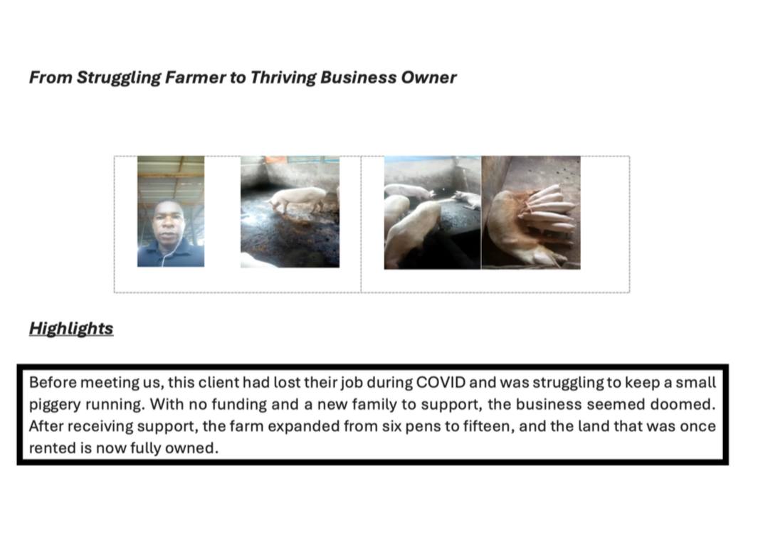 Piggery testimonial image 1